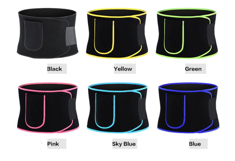 Sports sweat belt