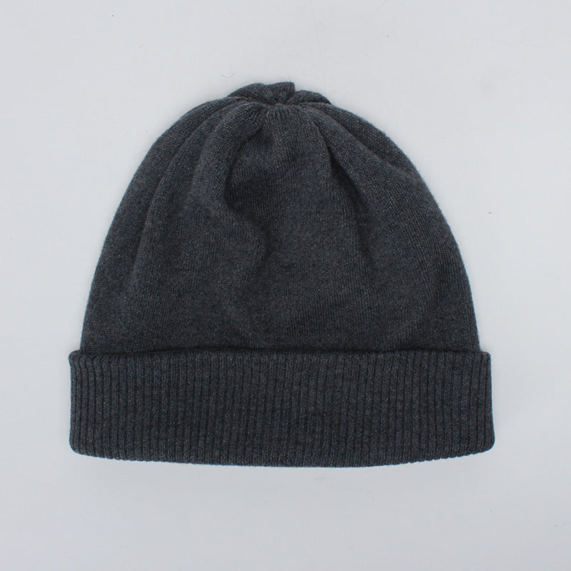 Double Layer Thickened Wool Knitted Hat Children