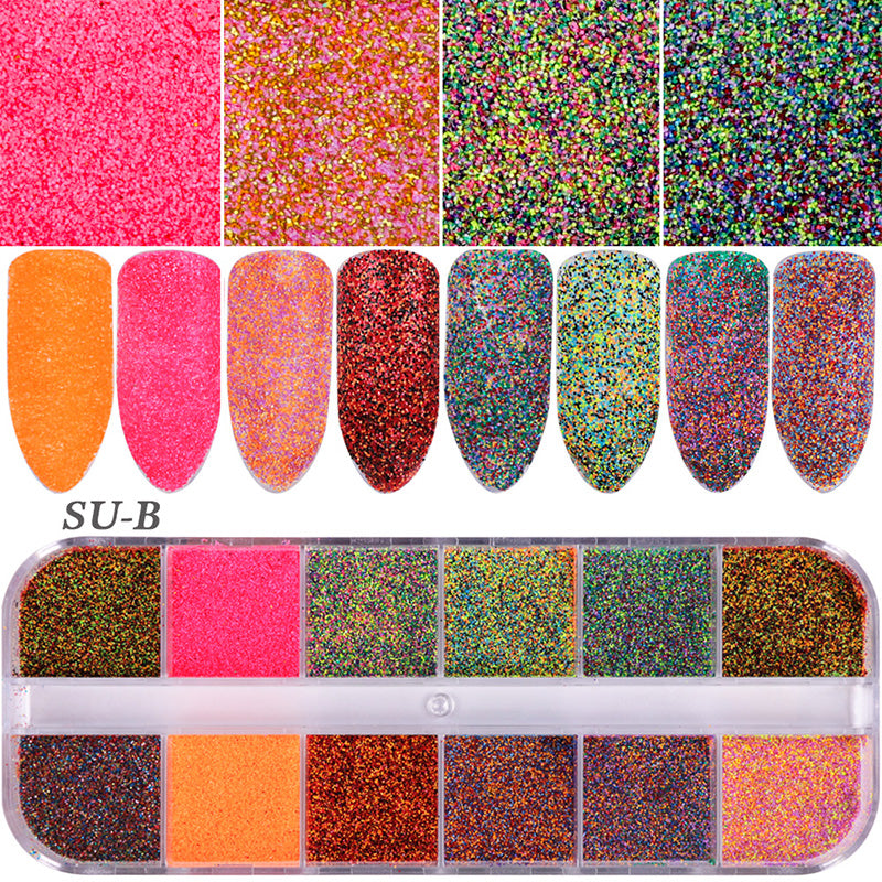 Neglelak med glitter