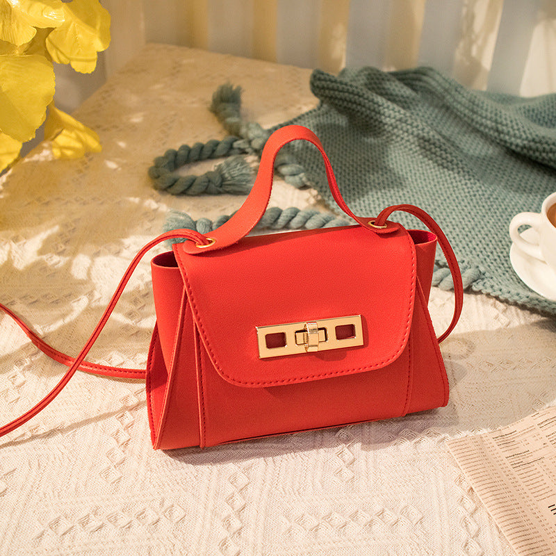 Solid Crossbody Shoulder Bag