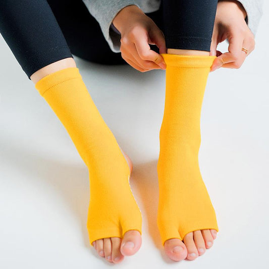 Mid-tube Taekwondo Half-fingered Socks