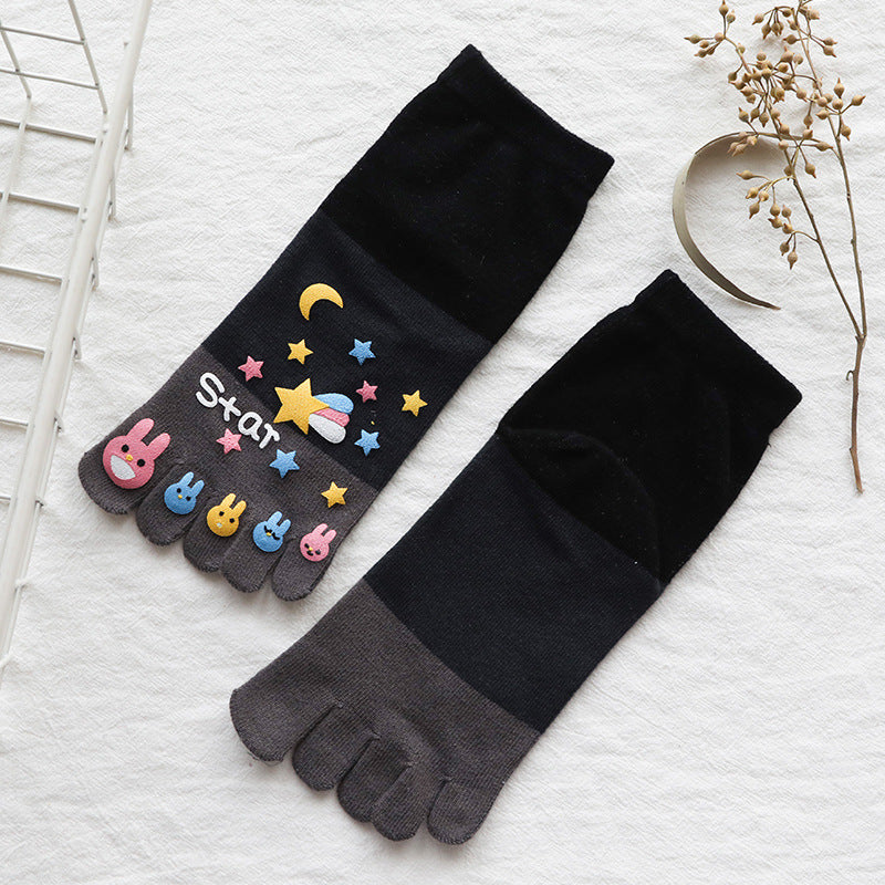Hosiery Lady Mid-tube Autumn And Winter Thick Cotton Socks