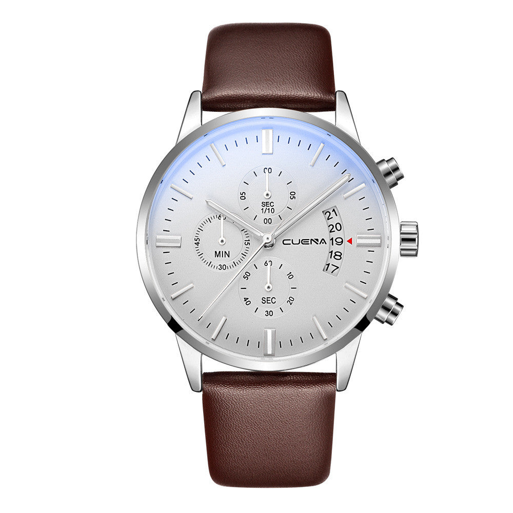 Multifunctional six-hand men's watch