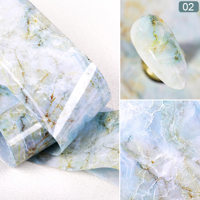 Marble Stained Starry Paper
