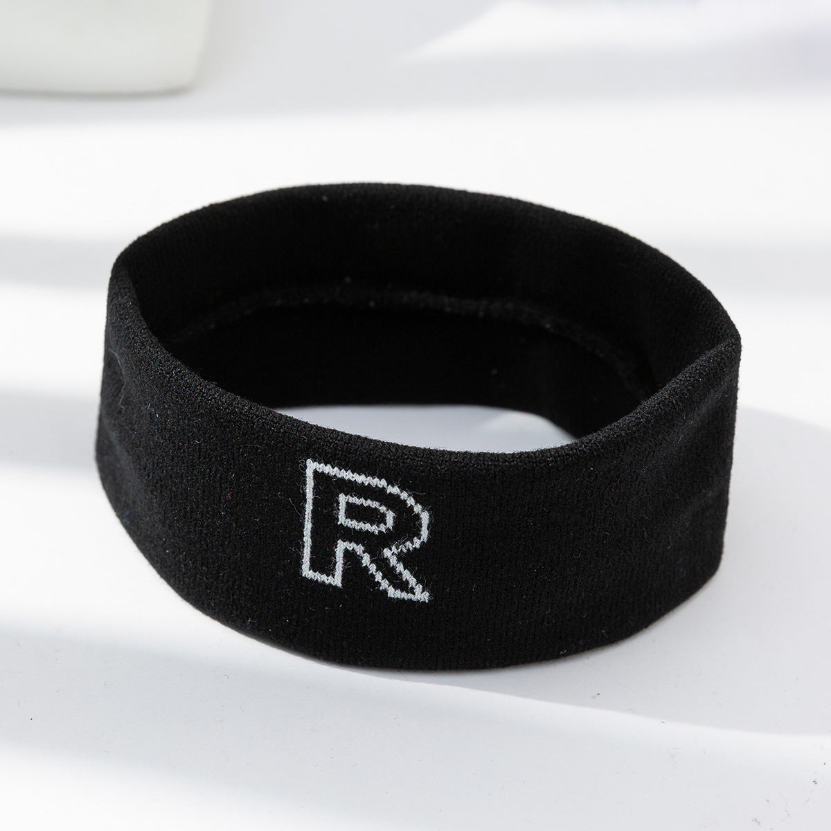 Stretch Sports Sweat-absorbent Knitted Hair Band