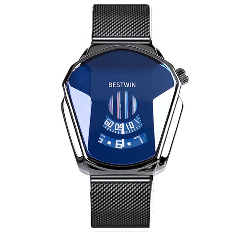 Non-mechanical Locomotive Men's Casual Watch