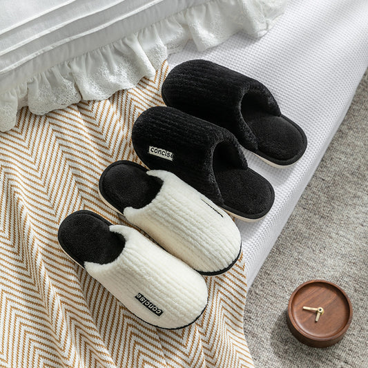 Cotton Slippers Women's Winter Household