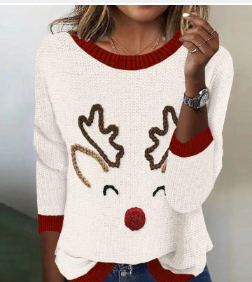 Casual Fashion Trends High Quality Color Matching Long Sleeve