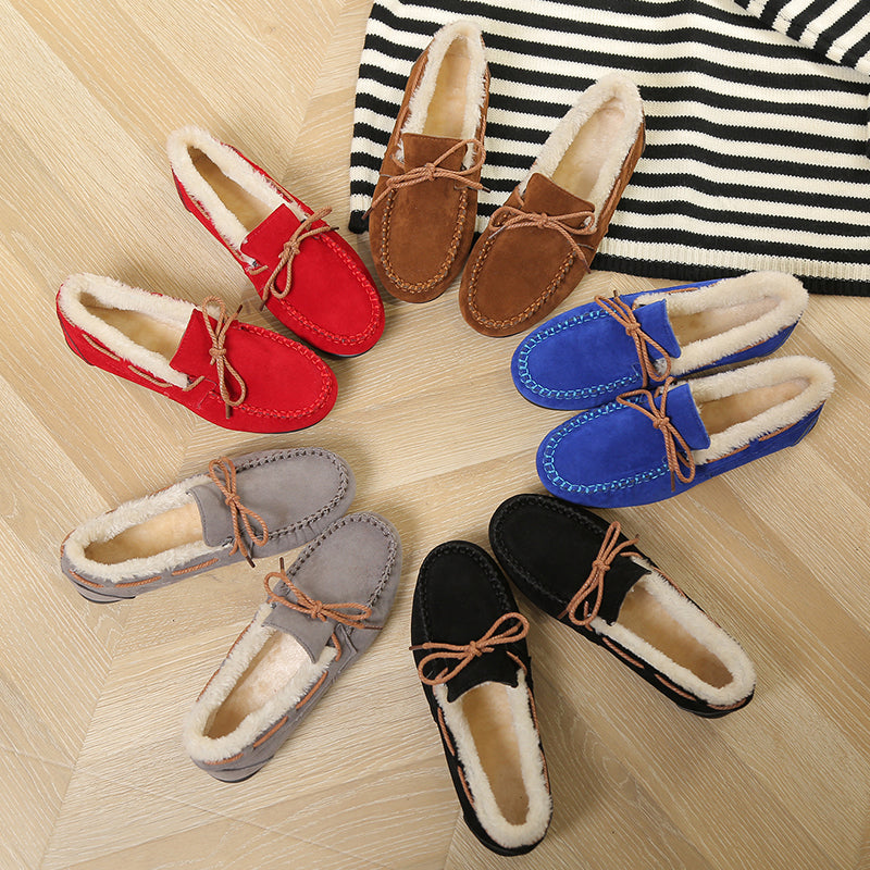 Plush women's shoes plush warm cotton shoes
