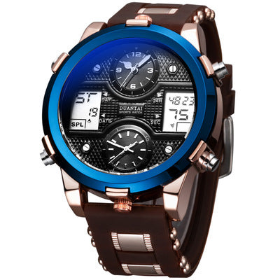 Dual movement quartz watch