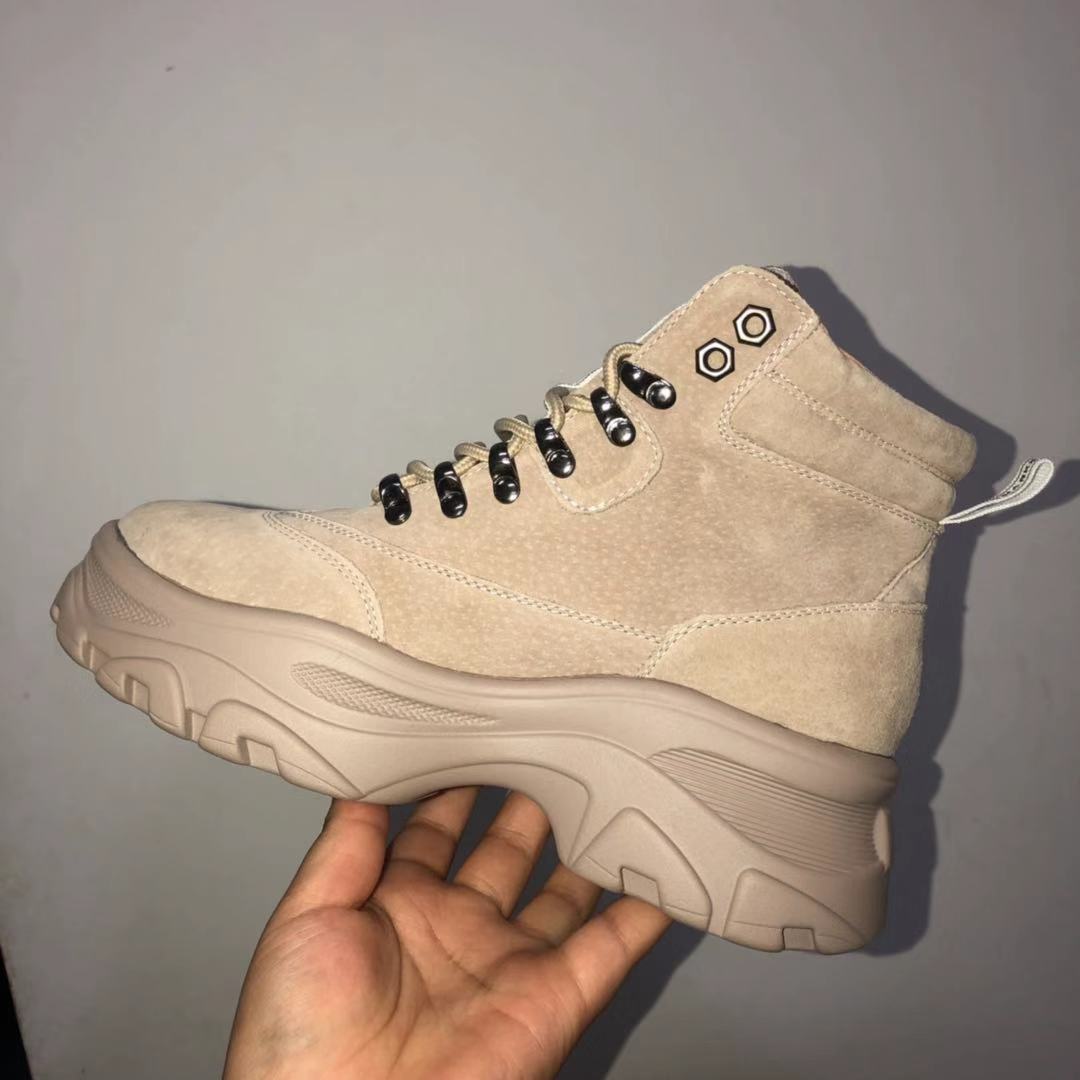 Student wild thick-soled motorcycle boots
