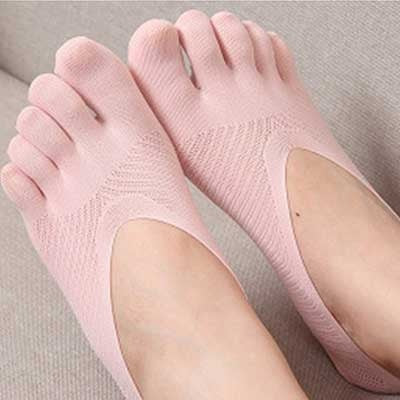Silicone mesh socks