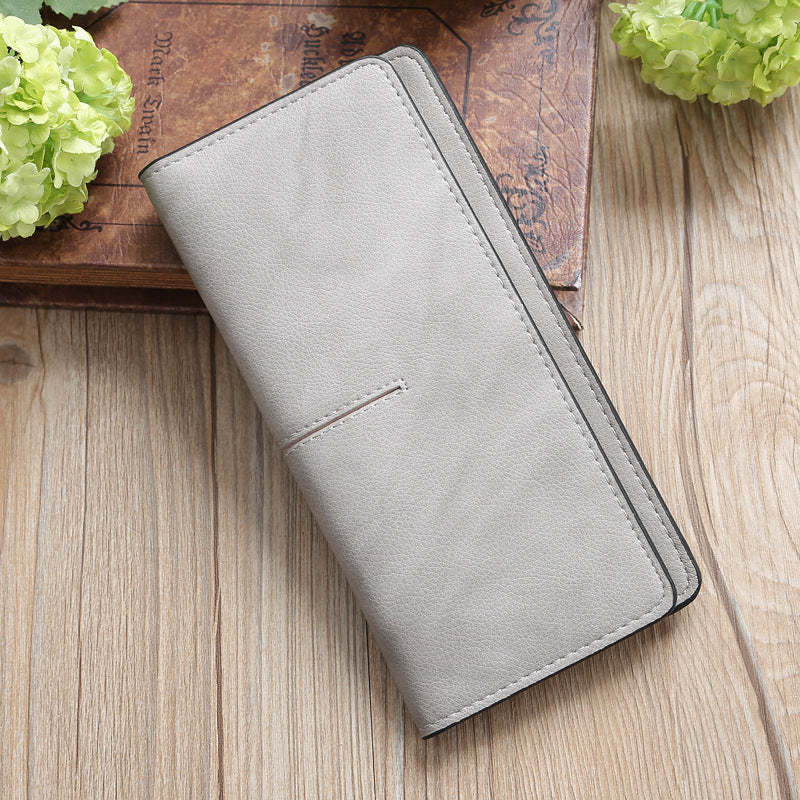 Female Multifunctional Simple Long Student Purse