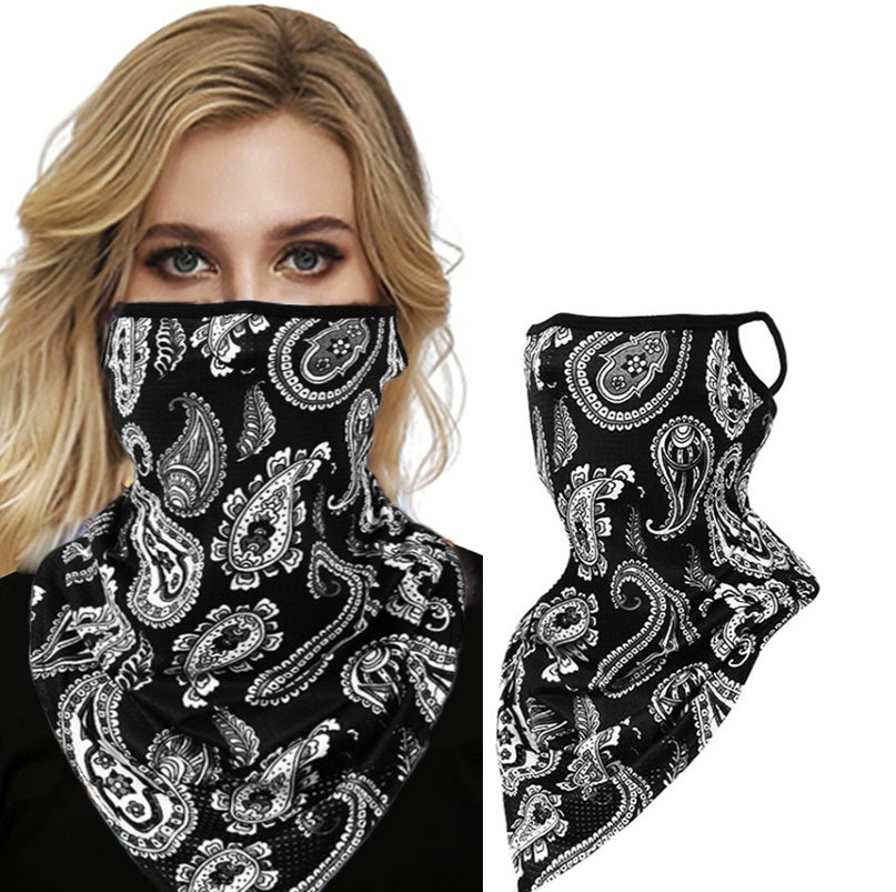 Windproof printed magic turban