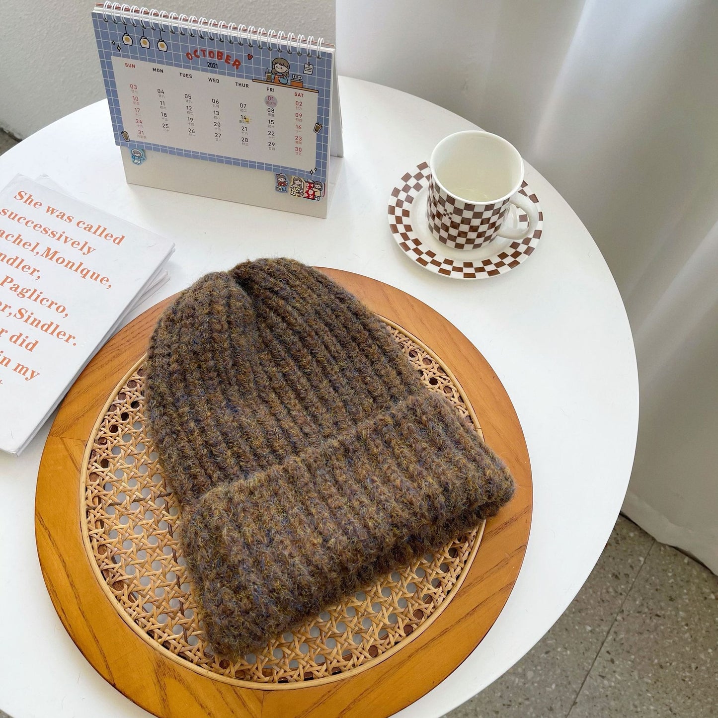 Thick Small Thick Needle Curled Wool Hat