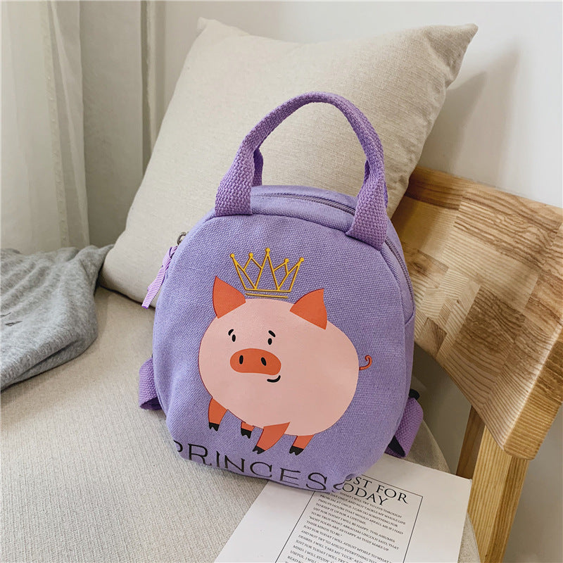 Children's mini canvas backpack