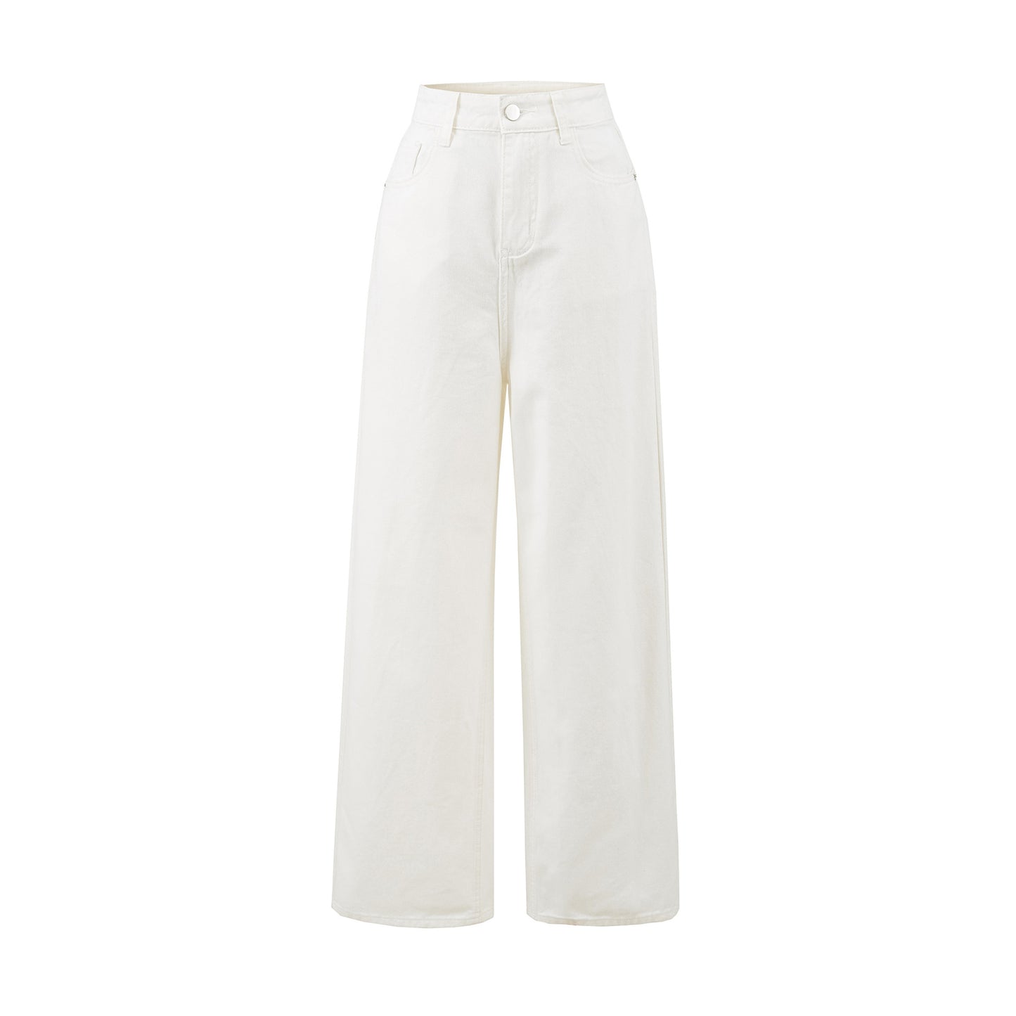High Waist Wide Leg Leisure Straight Mopping Pants