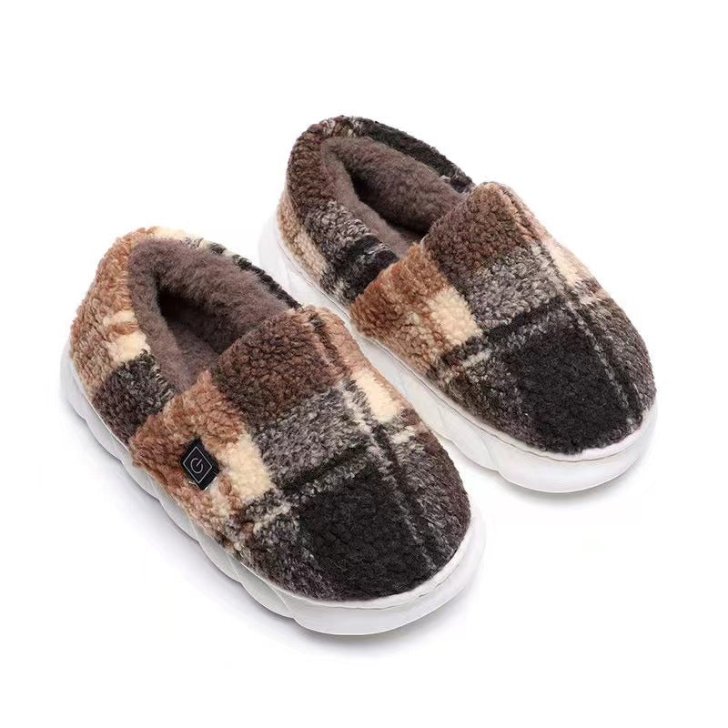 USB Charging Heating Shoes Cold-proof Warm Heating