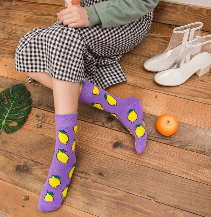 Autumn/winter food series socks
