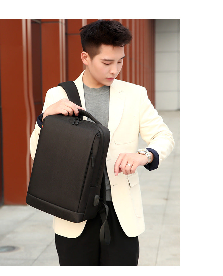 Men's business backpack business trip large capacity computer backpack