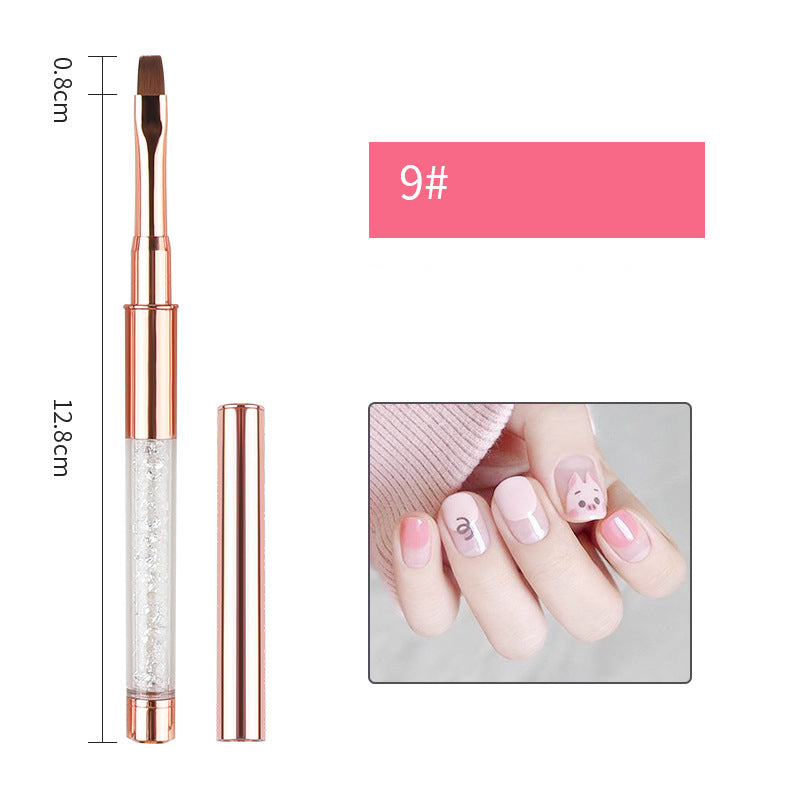 Color Drawing Lace Pull Nail Point Drill Phototherapy Pen Set