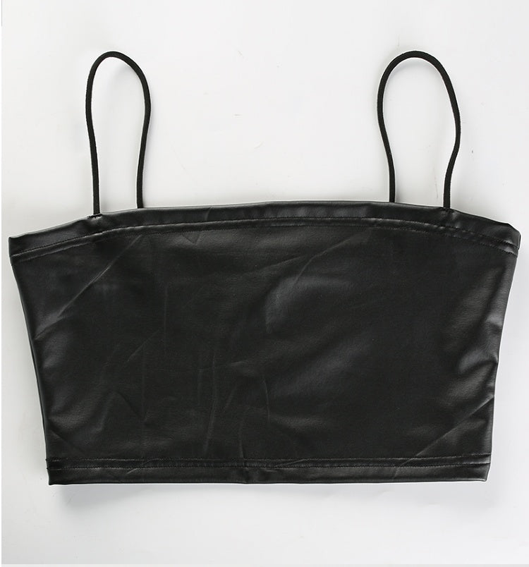 Black Leather Top