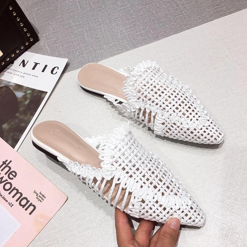 Flat bottom Baotou beach women's shoes