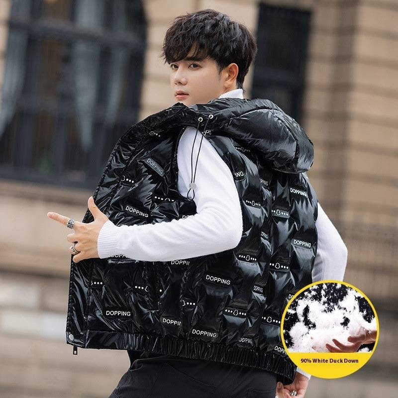 Light & Fashionable Men's Slim Down Vest