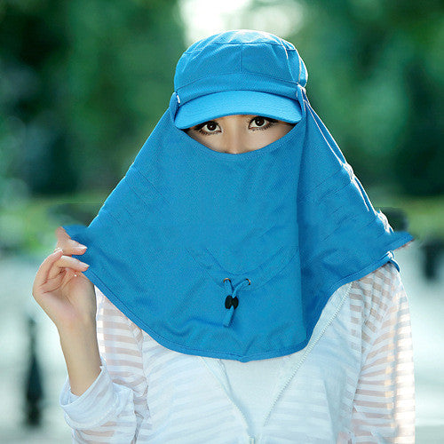 Outdoor Sun Protection Sun Hat 360 UV Protection To Cover The Face
