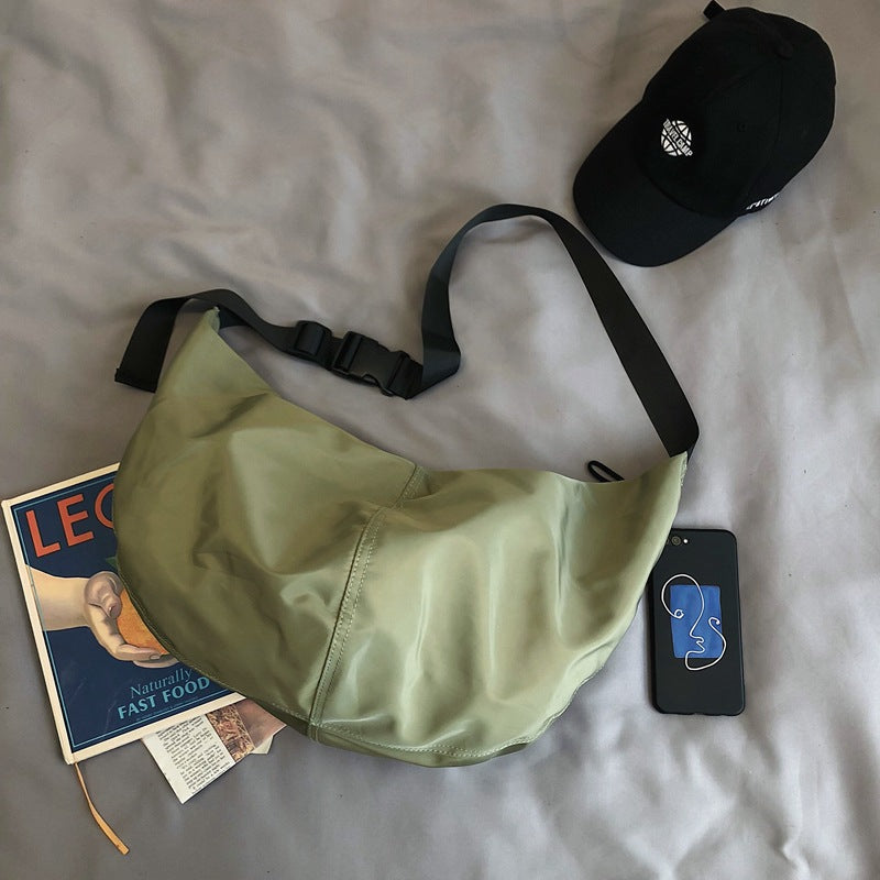 Workwear Nylon Student Messenger Bag Female