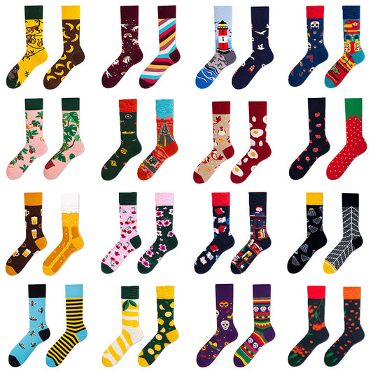 Asymmetric AB socks