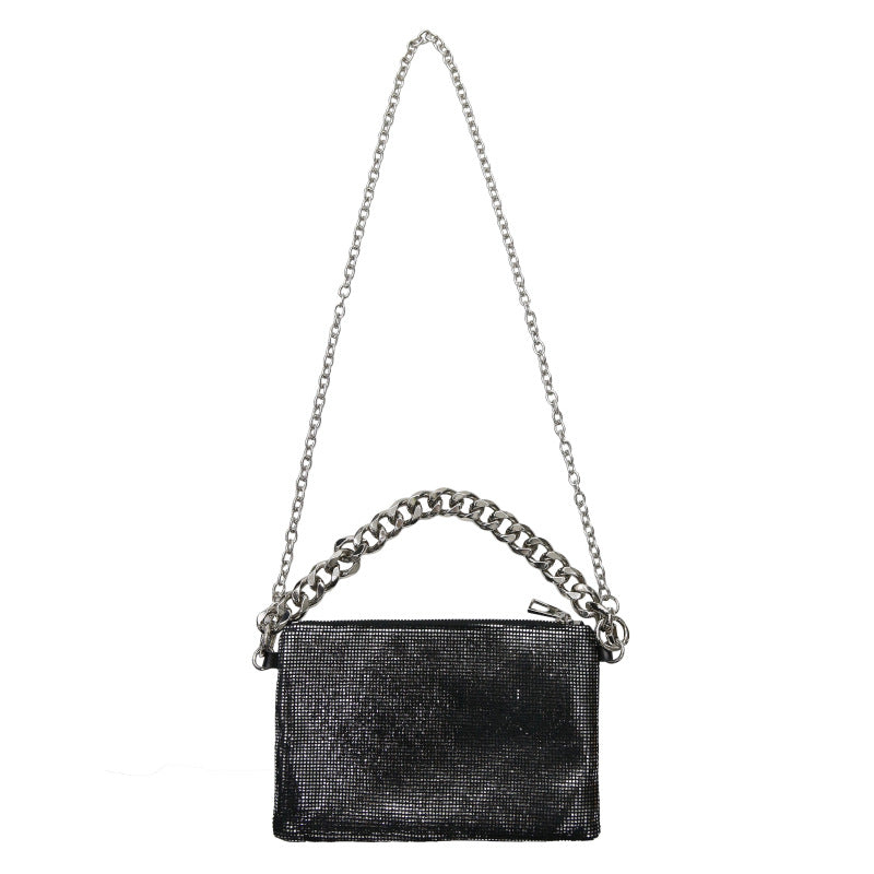 Joker glitter underarm bag