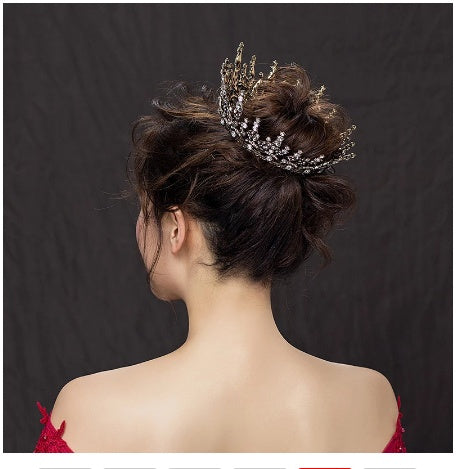 European Retro Birthday Crown Hair Accessories