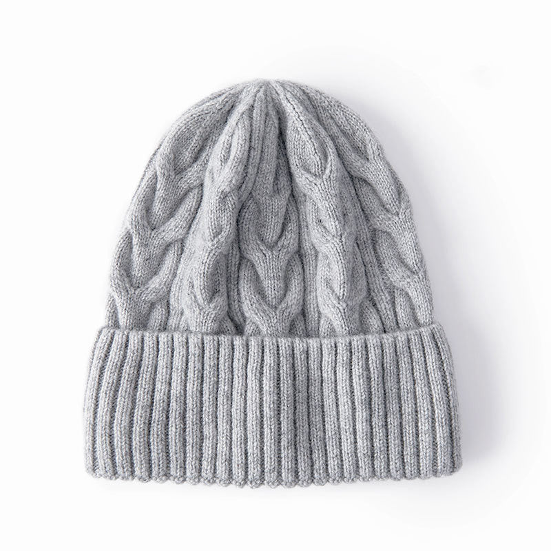 Warm Wool Knitted Hat