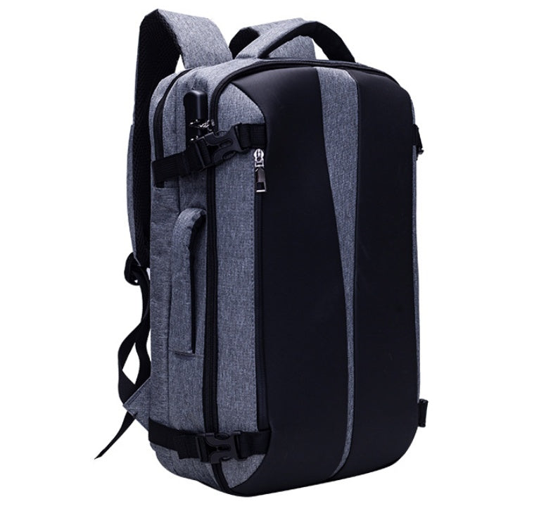 Anti-Theft Convertible USB Charging Backpack