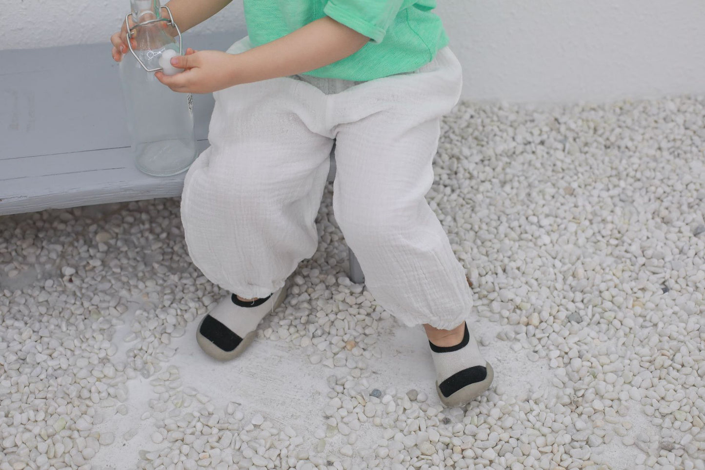 Children's clothing solid color mosquito pants