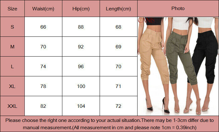 Women's Cropped Harem Pants