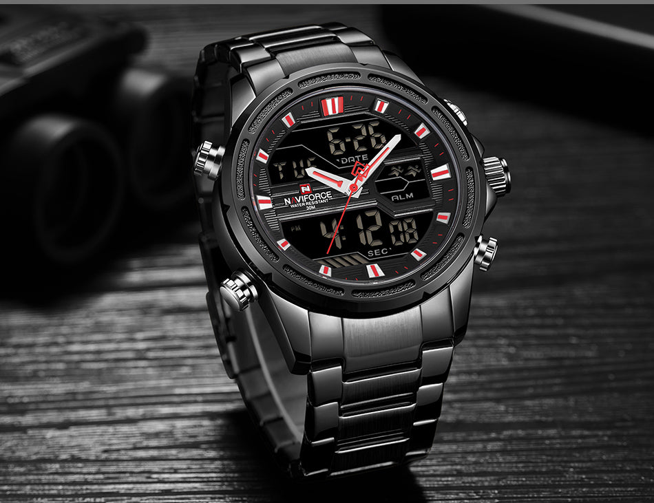 Quartz Waterproof Sports Electronic Men's Watch