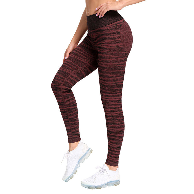 Sports High-Waist Hip-Lifting Tight Seamless Yoga Pants