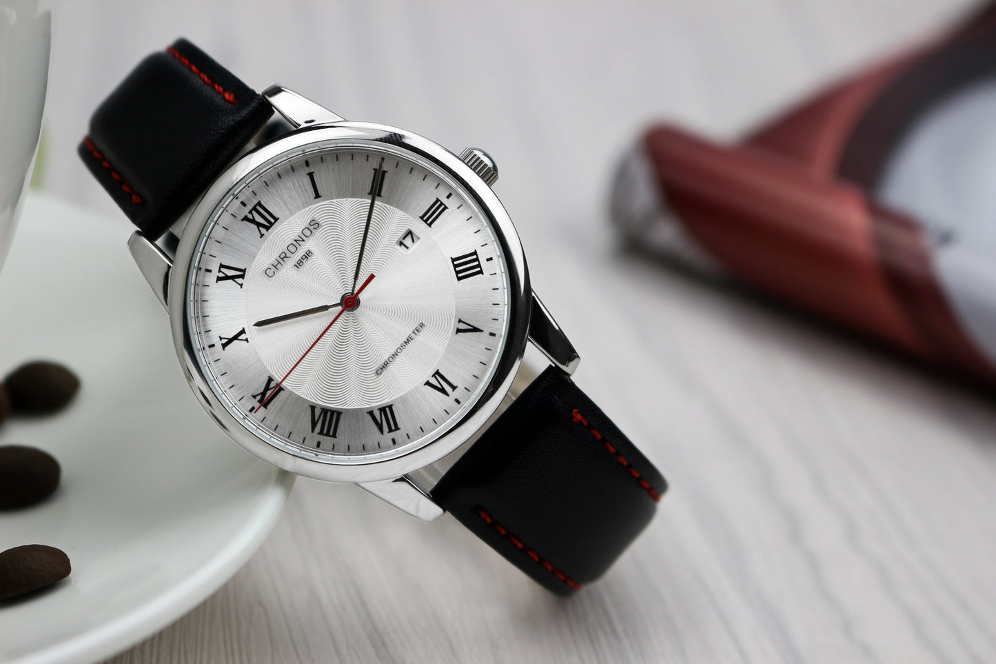 Simple Roman scale watch