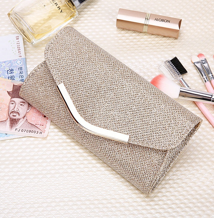 Korean version of the ladies hand wallet cosmetics storage in the long paragraph PU bag new fashion hipster