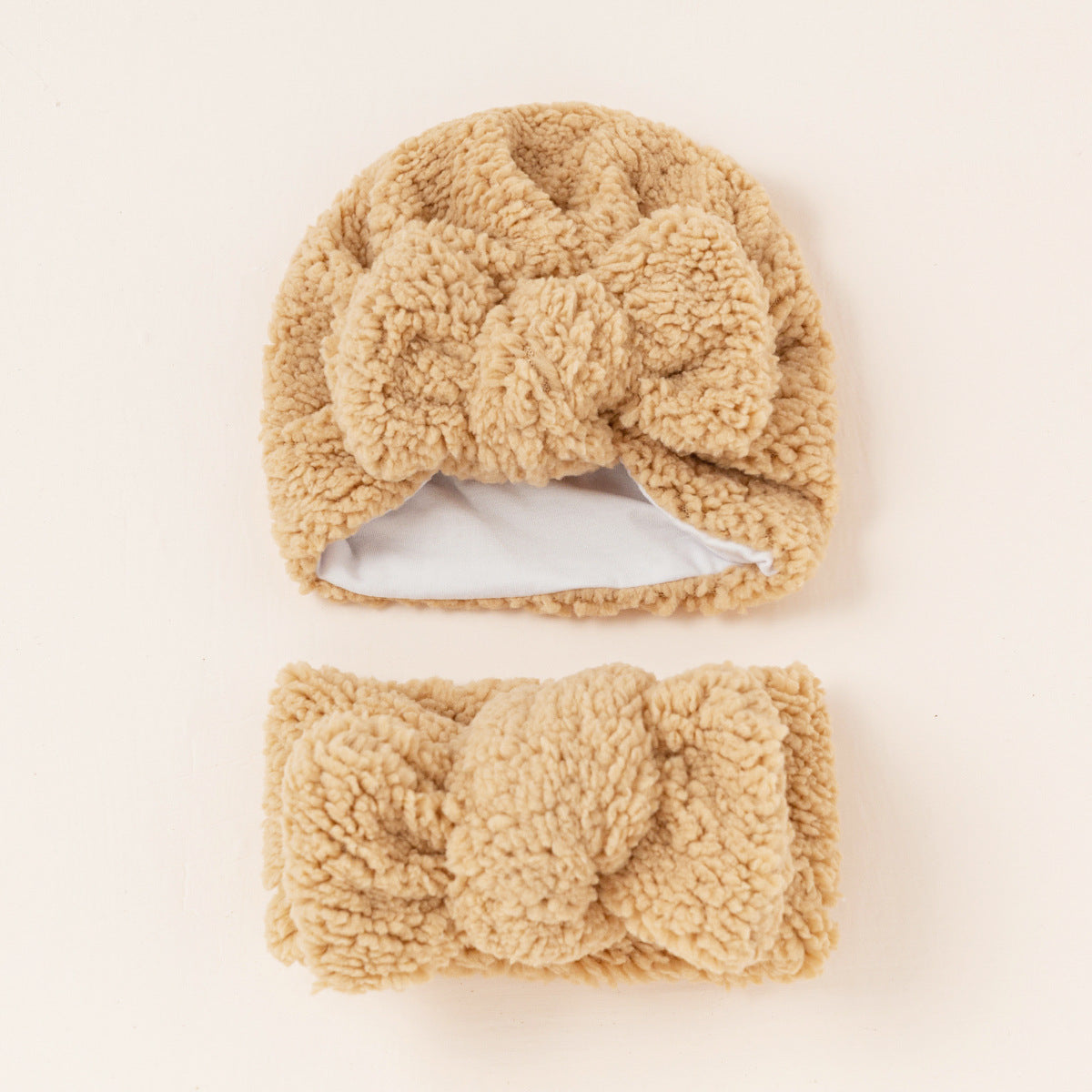 Children's Headband Two-piece Children's Hat And Scarf Set
