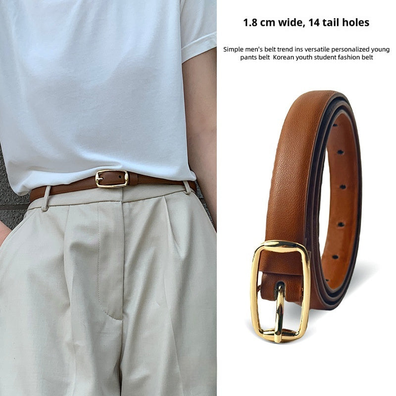 Trendy Harajuku-style Fashion Belt For Womens Commuter Pants