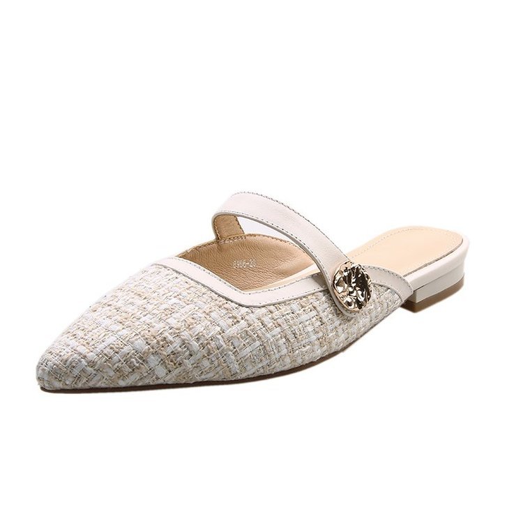 Women's Pointed Flat Sandals And Slippers