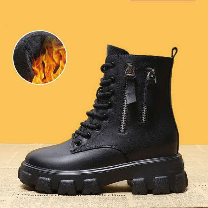 New All-match Plus Velvet Snow Cotton Boots