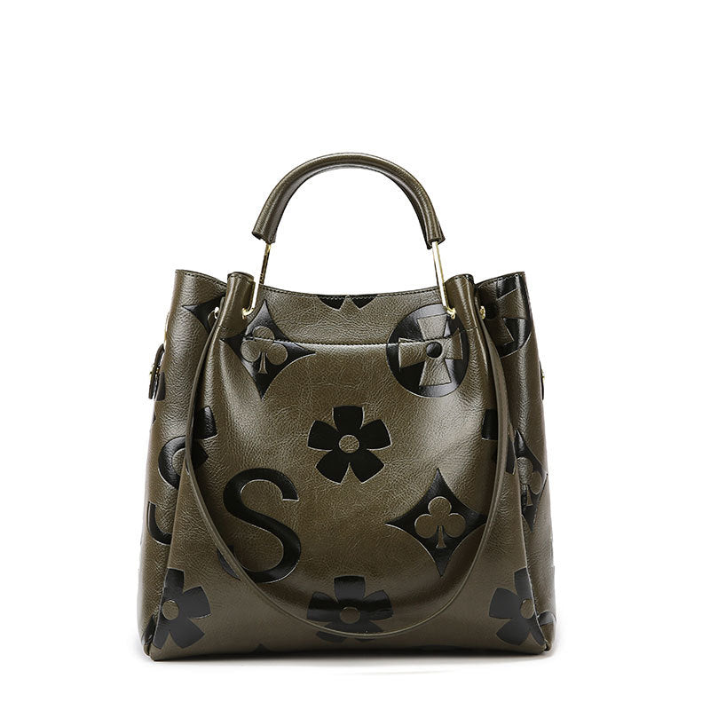 Lady Temperament Large Capacity Vintage Handbag