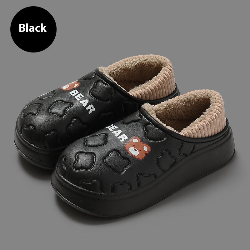 Eva Waterproof Cotton Slippers Women's Winter