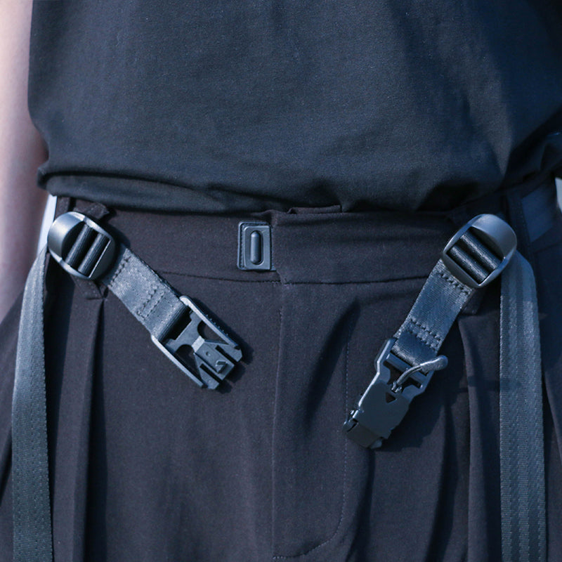Adjustable Military Magnetic Buckle Double Streamer Buckle Tactical Belt