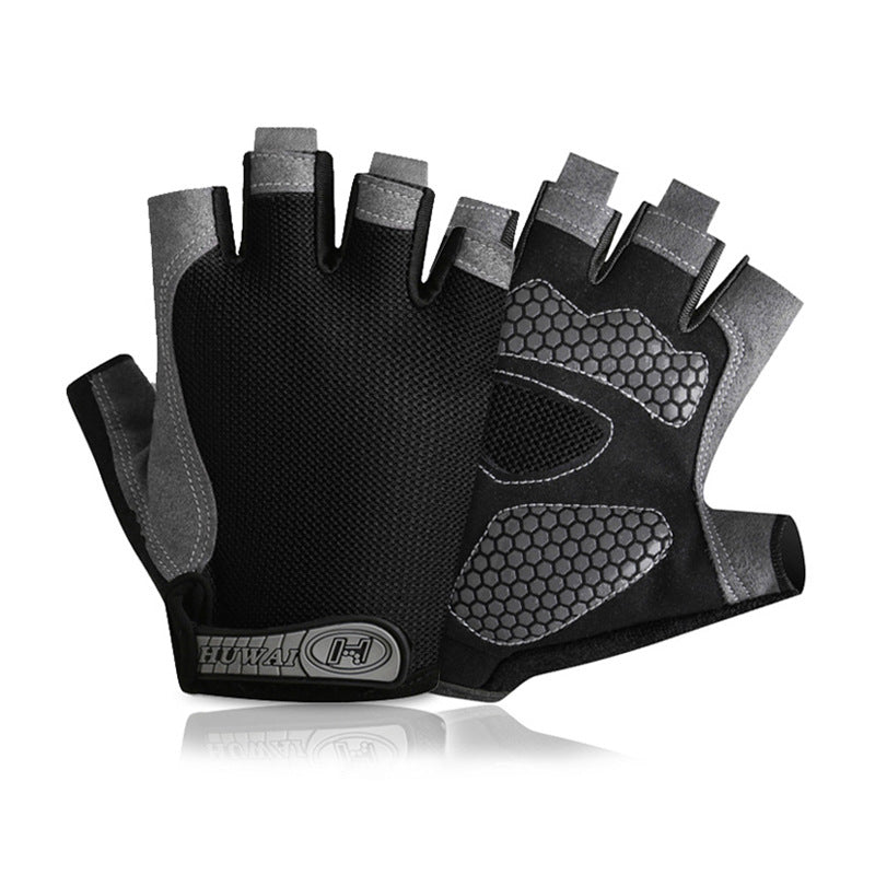 Finger Riding Gloves Men And Women Outdoor Non-slip Sun Protection Camping