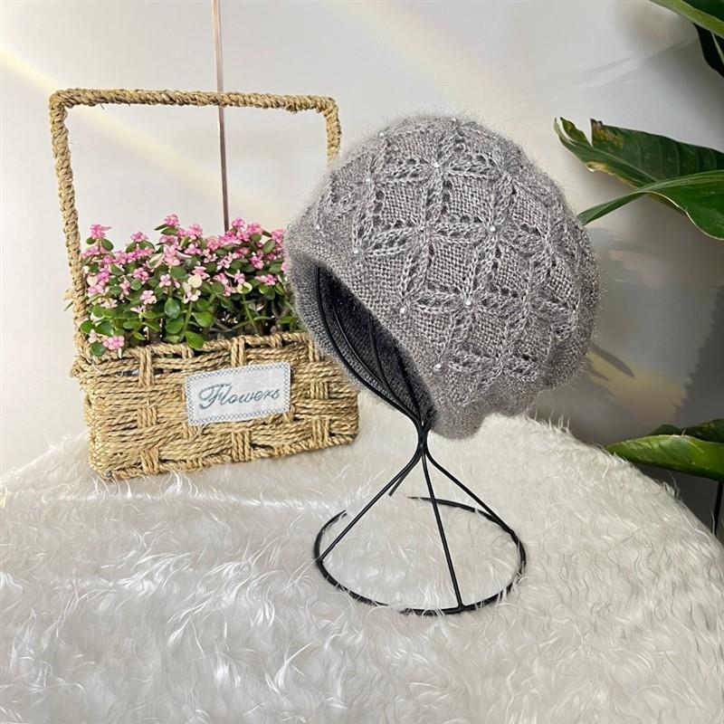 Ladies Squirrel Plush Thread Pile Hat